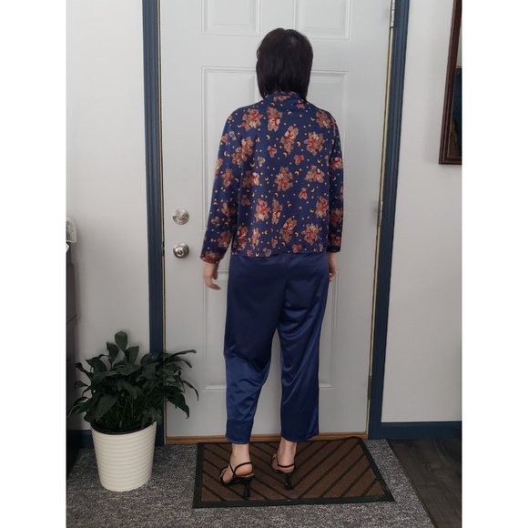 Y2K‎ Teddy Bear Satin Pajama Set - Picture 3 of 4